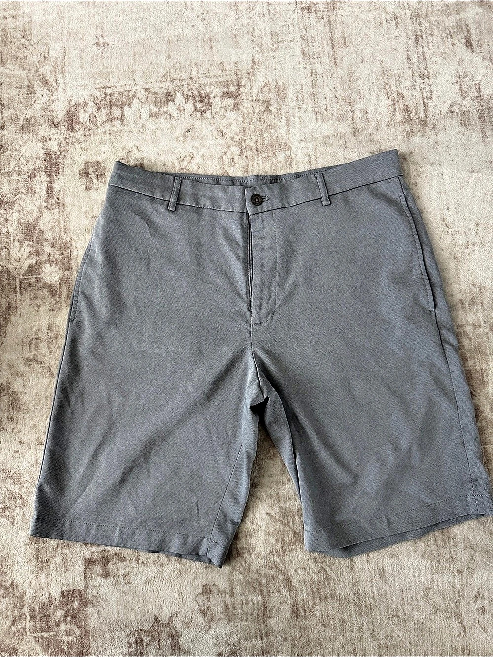 Walter Hagen Men's Perfect 11 Golf Shorts Perfect 11 Golf Shorts Gray Waist 34